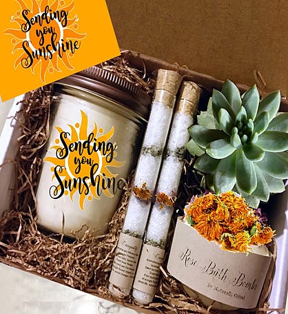 Sending Sunshine Spa Gift